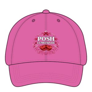 Pretty in Pink Cap with Fashion UnderVisor (Embroidery)