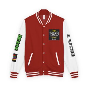 BabyWill DJ Logo Letterman Jacket — Posh Lemonade Peace Sleeve Varsity Jacket