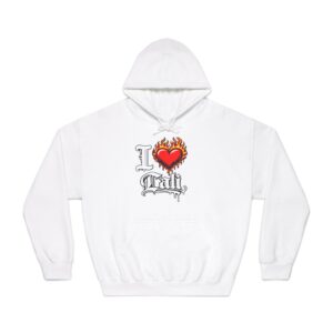 Cali Peace and Love Hoodie — Hooded Sweatshirt